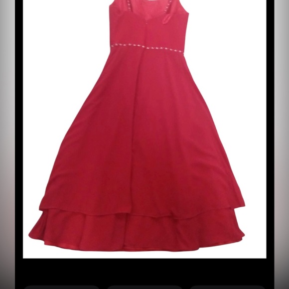 Bella Formals for Venus Red dress size small see measurements - Picture 3 of 7
